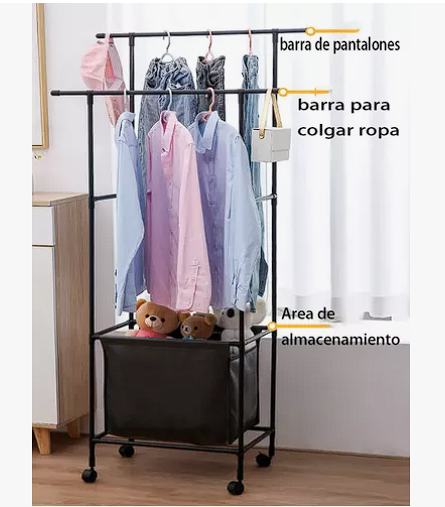 Miniatura 2 de Perchero Ropa Organizador Multiusos